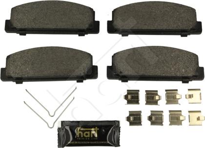 Hart 249 184 - Brake Pad Set, disc brake autospares.lv