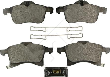 Hart 249 185 - Brake Pad Set, disc brake autospares.lv