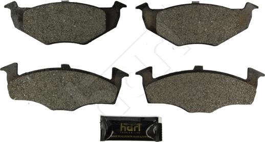 Hart 249 183 - Brake Pad Set, disc brake autospares.lv