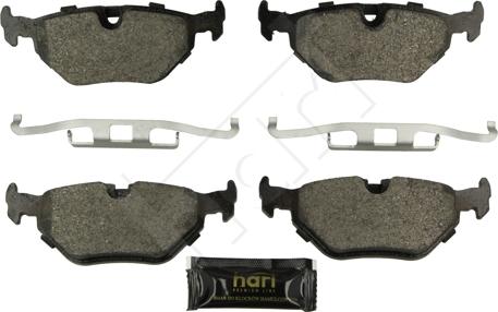 Hart 249 171 - Brake Pad Set, disc brake autospares.lv