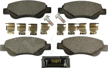 Hart 248 990 - Brake Pad Set, disc brake autospares.lv