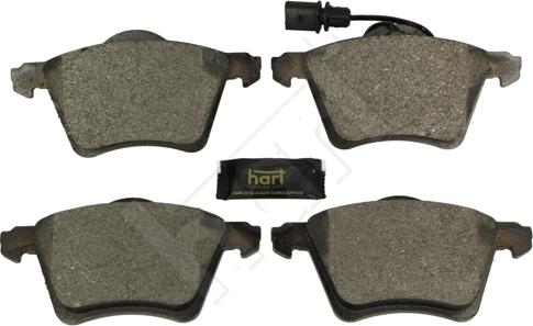 Hart 248 993 - Brake Pad Set, disc brake autospares.lv