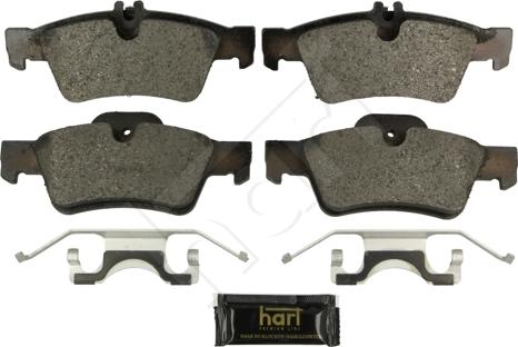 Hart 248 944 - Brake Pad Set, disc brake autospares.lv