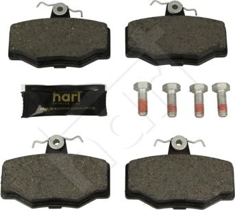 Hart 248 954 - Brake Pad Set, disc brake autospares.lv