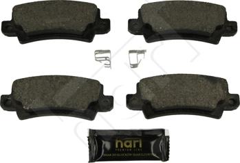 Hart 248 957 - Brake Pad Set, disc brake autospares.lv