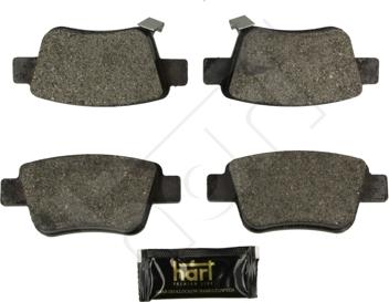 Hart 248 964 - Brake Pad Set, disc brake autospares.lv