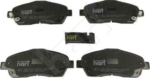 Hart 248 963 - Brake Pad Set, disc brake autospares.lv