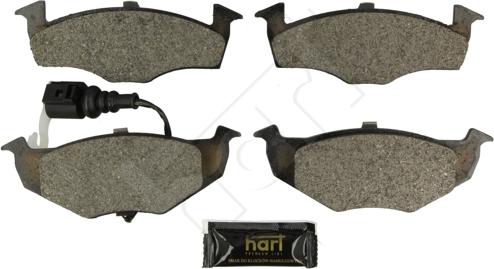 Hart 248 916 - Brake Pad Set, disc brake autospares.lv