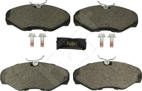 Hart 248 923 - Brake Pad Set, disc brake autospares.lv