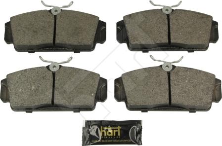 Hart 248 895 - Brake Pad Set, disc brake autospares.lv