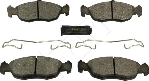 Hart 248 862 - Brake Pad Set, disc brake autospares.lv