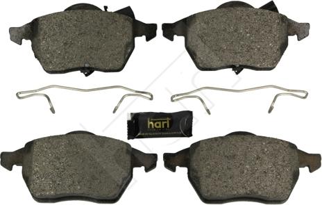 Hart 248 887 - Brake Pad Set, disc brake autospares.lv