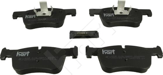Hart 254 216 - Brake Pad Set, disc brake autospares.lv