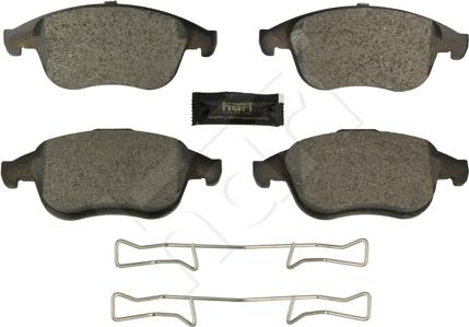 Hart 256 946 - Brake Pad Set, disc brake autospares.lv