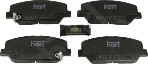 Hart 256 530 - Brake Pad Set, disc brake autospares.lv