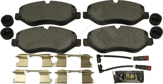 Hart 251 965 - Brake Pad Set, disc brake autospares.lv