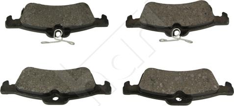 Hart 253 764 - Brake Pad Set, disc brake autospares.lv