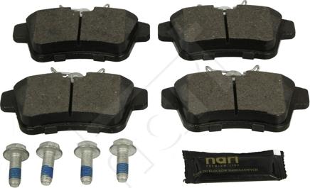 Hart 253 760 - Brake Pad Set, disc brake autospares.lv