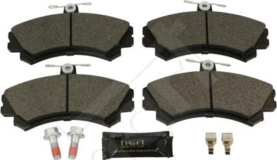 Hart 252 326 - Brake Pad Set, disc brake autospares.lv