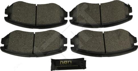 Hart 252 295 - Brake Pad Set, disc brake autospares.lv