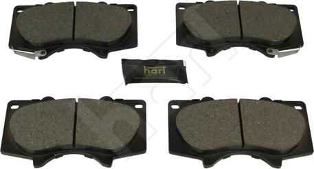 Hart 260 759 - Brake Pad Set, disc brake autospares.lv