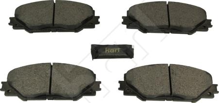 Hart 260 750 - Brake Pad Set, disc brake autospares.lv