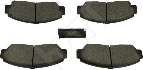 Hart 260 765 - Brake Pad Set, disc brake autospares.lv