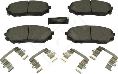 Hart 261 582 - Brake Pad Set, disc brake autospares.lv