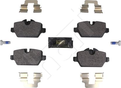 Hart 261 854 - Brake Pad Set, disc brake autospares.lv