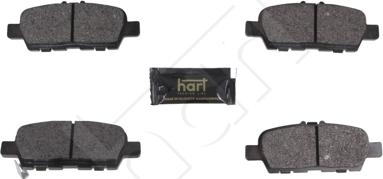 Hart 261 790 - Brake Pad Set, disc brake autospares.lv