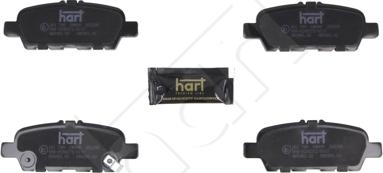 Hart 261 790 - Brake Pad Set, disc brake autospares.lv