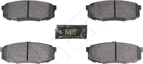 Hart 261 751 - Brake Pad Set, disc brake autospares.lv