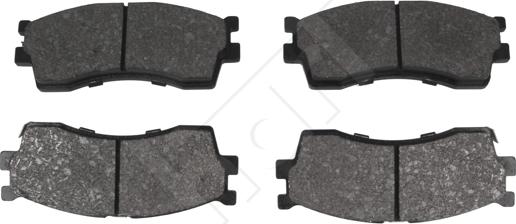 Hart 261 734 - Brake Pad Set, disc brake autospares.lv