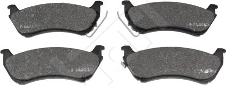 Hart 261 733 - Brake Pad Set, disc brake autospares.lv