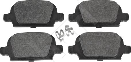 Hart 261 732 - Brake Pad Set, disc brake autospares.lv