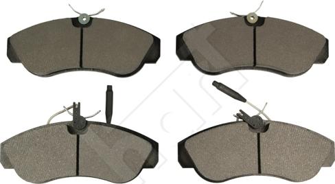 Hart 219 141 - Brake Pad Set, disc brake autospares.lv