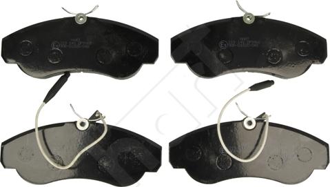 Hart 219 141 - Brake Pad Set, disc brake autospares.lv