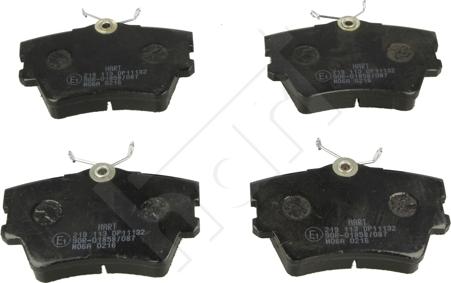 Hart 219 113 - Brake Pad Set, disc brake autospares.lv