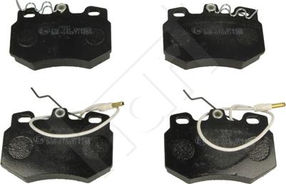 Hart 219 131 - Brake Pad Set, disc brake autospares.lv