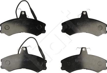 Hart 219 122 - Brake Pad Set, disc brake autospares.lv