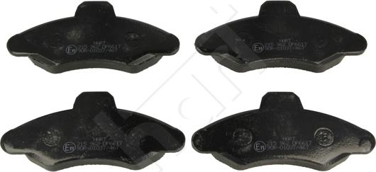 Hart 215 962 - Brake Pad Set, disc brake autospares.lv