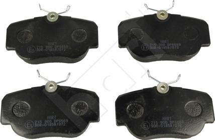 Hart 215 900 - Brake Pad Set, disc brake autospares.lv