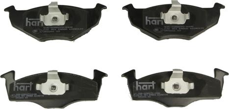 Hart 215 901 - Brake Pad Set, disc brake autospares.lv