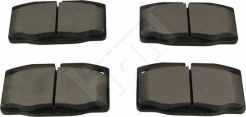 Hart 215 931 - Brake Pad Set, disc brake autospares.lv