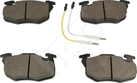 Hart 215 231 - Brake Pad Set, disc brake autospares.lv