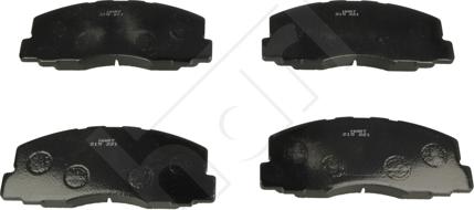 Hart 215 221 - Brake Pad Set, disc brake autospares.lv