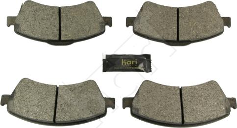 Hart 211 815 - Brake Pad Set, disc brake autospares.lv