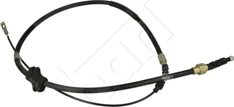 Hart 218 614 - Cable, parking brake autospares.lv