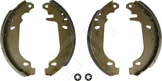 Hart 217 327 - Brake Shoe Set autospares.lv