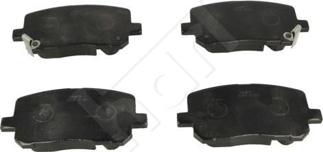 Hart 234 630 - Brake Pad Set, disc brake autospares.lv